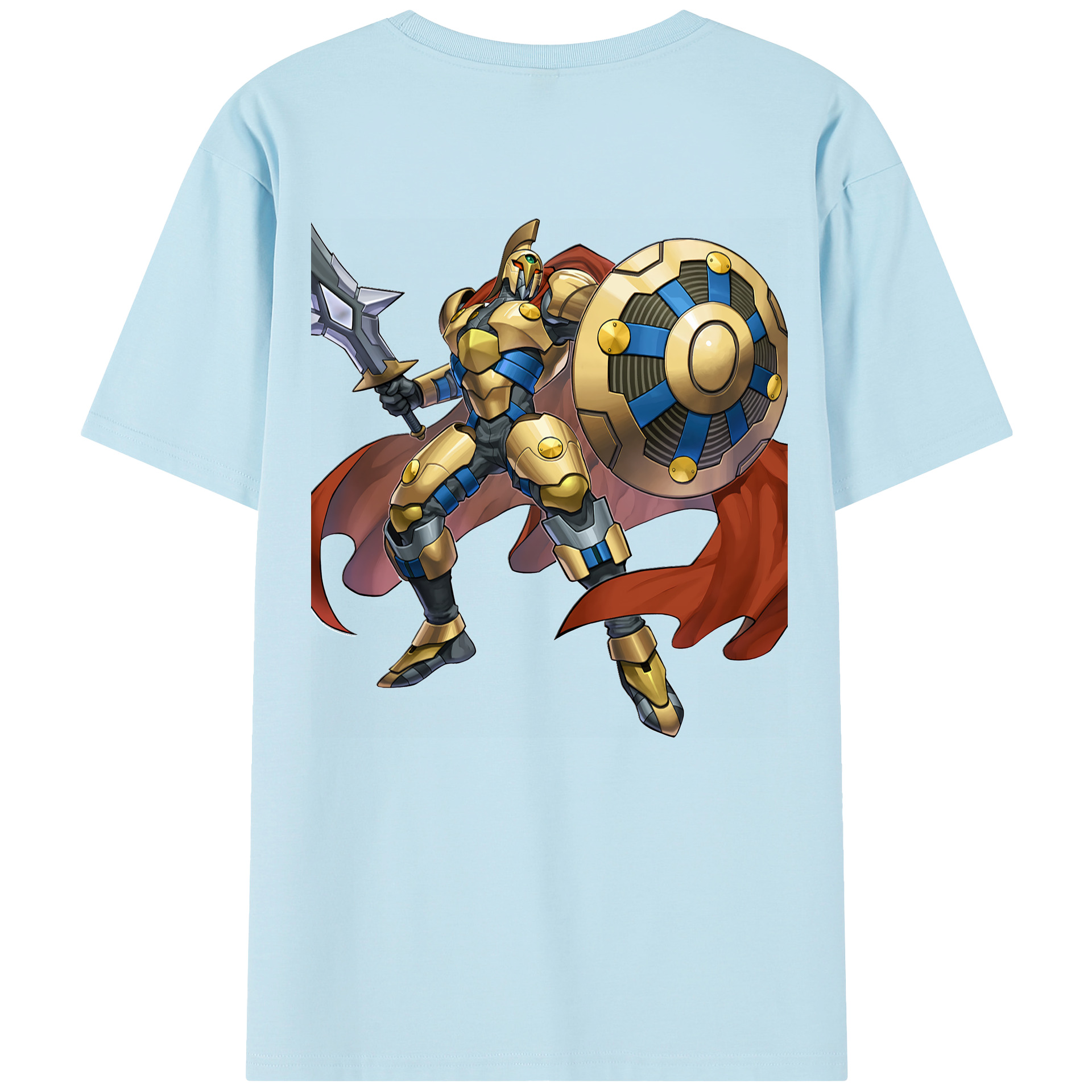 （画像用） 遊☆戯☆王 Yu-Gi-Oh! 綿100％半袖Tシャツ（背面プリント）